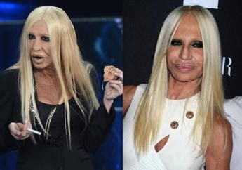 imitazione virginia raffaele di donatella versace|Donatella Versace e Gabriel Garko .